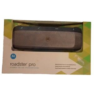 Motorola Roadster Pro Bluetooth Car Speakerphone - Silver